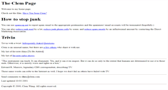 Desktop Screenshot of clem.com